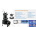 Погружной фекальный насос 50CS21.5 Solidpump 1.5 кВт, Ду50, 380 В, 13 м, 31 м3/час, кабель 10 м, режущее рабочее колесо