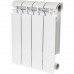 Радиатор алюминиевый STOUT ALPHA 350 4 секций боковое подключение белый SRA-2310-035004
