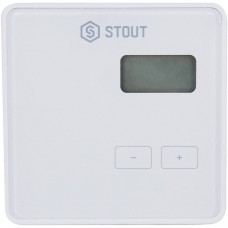Проводной комнатный регулятор R-9b, белый STOUT STE-0101-009001