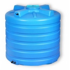 Бак пластиковый для воды ATV-1000 синий с поплавком цилиндрический, Aquatech 0-16-1556/1-16-2061