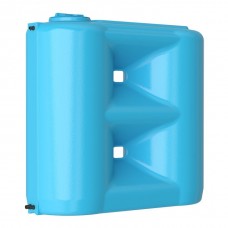 Бак пластиковый для воды Combi W-1100 BW сине-белый с поплавком прямоугольный, Акватек Все для Воды 0-16-2450