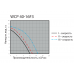 Циркуляционный насос WCP 40-16F3 380В, 3 скорости, 250 мм, 1.0 кВт, 16 м, 17 м3/час, с фланцами, Wester 0-18-0083