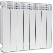 Радиатор биметаллический секционный Fondital Alustal 500/100, 12 секций (V901034-12)