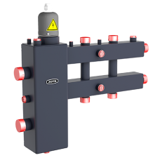 Гидроразделитель с коллектором горизонтальный, 3 контура, до 70 кВт c заглушкой под ТЭНБ ZOTA GR4932009003