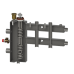 Гидроразделитель с коллектором горизонтальный, 3 контура, до 70 кВт c заглушкой под ТЭНБ ZOTA GR4932009003