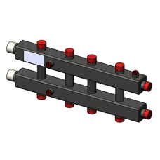 Гидравлический коллектор горизонтальный, 5 контуров, до 70кВт ZOTA GR4932003005
