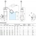 Дренажный насос FEKAPUMP V1100F, 1.1 кВт, Ду50, 9 м, 20 м3/час, с поплавком, 220В, Unipump 33422