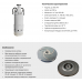 Погружной дренажный насос 80MH11D Solidpump 11 кВт, Ду80, 3~380В, 78 м, 60 м3/час двухступенчатый большого напора