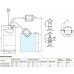 Дренажный насос MULTISUB 800 Вт, Ду32, 30 м, 6 м3/час, многоступенчатый с поплавком, 220В, Unipump 21961