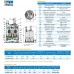 Осушающий насос 25TSM0.48(G) Solidpump 0.48 кВт, осушение до 1 мм, 11 м, 10 м3/час, Ду25, 1~220В, промышленный переносной погружной дренажный