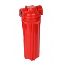 Фильтр магистральный для горячей воды FMR12 (красный корп10") 1/2", Aquatech Water Technology 0-25-2830