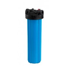 Корпус магистрального фильтра 20" BB подключение 1" синий, для холодной воды, с кронштейном, ключом, FH20BB Акватек Все для Воды 0-25-3051