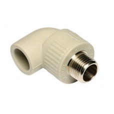 Угольник комбинированный PPR 25х1/2" НР/90°, Wavin Ekoplastik SKOE02520E