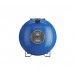 Гидроаккумулятор 80 литров WAO80 Wester 10 бар Россия, горизонтальный с площадкой для насоса, синий для водоснабжения 0-14-0990