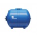 Гидроаккумулятор 100 литров WAO100 Wester 10 бар Россия, горизонтальный с площадкой для насоса, синий для водоснабжения 0-14-0995