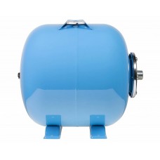 Гидроаккумулятор Г 35 литров 8 бар, Россия, горизонтальный с площадкой для насоса, синий для водоснабжения, Джилекс (7030)