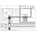 КРОТ 130-160/50 комплект автоматики для насоса на скважину с гидроаккумулятором 50 литров, Джилекс (9816)