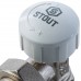 Клапан термостатический, угловой 1/2 STOUT SVT-0002-000015