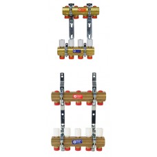 Коллекторная группа с балансировочными клапанами 1"x3х3/4", Giacomini R553EY003