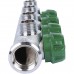 Коллектор Stout регулирующий 3/4", 4 отвода 1/2" плоское уплотнение SMB-6849-341204