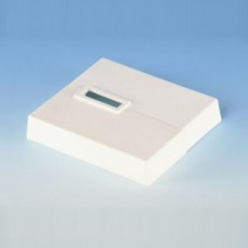 Декоративная крышка для кронштейна-стойки ZB0019, 110x114 мм, белая пластмасса, Arbonia ZB0022 0001