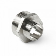 Ниппель 1 1/2" x 1" редукционный НР/НР латунный Pro Aqua к1664 (06-M40-M25X)