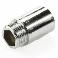 Удлинитель резьбовой хромированный НР-ВР 1/2"х 10 мм, Stout (SFT-0069-001210)