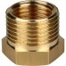 Футорка 3/8" x 1/4 редукционная НР/ВР латунная Stout (SFT-0028-003814)