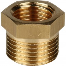 Футорка 3/8" x 1/4 редукционная НР/ВР латунная Stout (SFT-0028-003814)