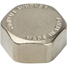 Заглушка резьбовая 3/4" никелированная ВР Stout (SFT-0027-000034)