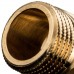 Ниппель 1/2" x 3/8" редукционный НР/НР латунный Stout (SFT-0003-001238)