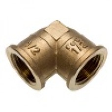 Угольник резьбовой 3/4" x 1/2" BР/ВP бронзовый тип 3090 Sanha