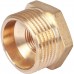 Футорка 1" x 3/8" редукционная НР/ВР латунная Stout (SFT-0028-000138)