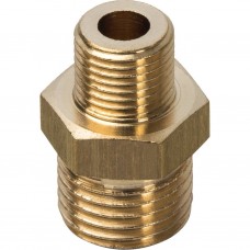 Ниппель 1/4 x 1/8" редукционный НР/НР латунный Stout (SFT-0003-001418)