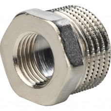 Футорка 1/2" x 1/4" никелированная НР/ВР Stout (SFT-0029-001214)