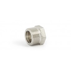 Футорка 3/4" x 1/2" никелированная Uni-Fitt (604N3200)