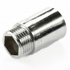 Удлинитель резьбовой 1/2" x 80 хромированный НР/ВР Stout (SFT-0069-001280)