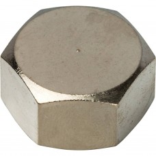 Заглушка резьбовая 3/8" никелированная ВР Stout (SFT-0027-000038)