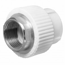 Муфта комбинированная шестигранная ВР Ø63х2 Fusitek PP-R (FT04214)