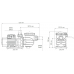 Насос для бассейна JET POOL SPP 2000T с префильтром, 2 кВт, 15 м, 43 м3/час, 380В, Unipump 17136