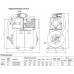Насосная станция для воды АКВАРОБОТ JSW 55 1 кВт, 40 м, 4.2 м3/час, бак 24 л, Unipump 64056