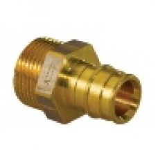 Штуцер натяжной латунный 16х1/2" НР, Uponor PEX 1033435/1023003