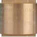 Клапан обратный 1" пружинный муфтовый с пластиковым седлом STOUT SVC-0012-000025