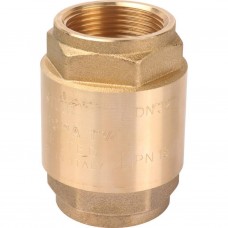 Клапан обратный 1 1/4" пружинный муфтовый с металлическим седлом STOUT SVC-0011-000032