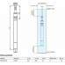 Насос погружной скважинный ECO VINT 0, 200 Вт, 60 м, 0.9 м3/час, 51 мм, кабель 20 м с вилкой, 220В, винтовой, Unipump 71383