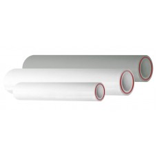 Полипропиленовая труба 125 мм SDR6 белая Rubis армированная стекловолокном Pro Aqua и0191 (PA10026) цена за 1 п.м.