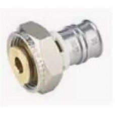 Соединение пресс-переход 16 х 3/4" Евроконус с накидной гайкой alpex-duo xs латунь, Frankische 8291671001 Frankische 8291671001