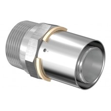 Соединение-пресс 20х1/2" НР, S-PRESS PLUS, Uponor MLC 1070504