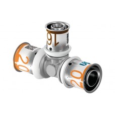 Тройник-пресс редукционный 25х20х25, S-PRESS PLUS, Uponor MLC 1070577