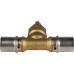 Вентиль STOUT с хромированной ручкой 20х20 для металлопластиковых труб прессовой SFP-0014-002020